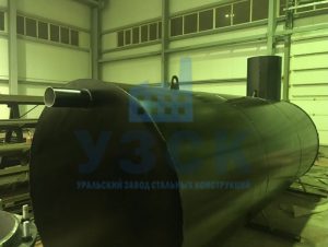 Резервуар горизонтальный стальной наземный в Долгопрудном