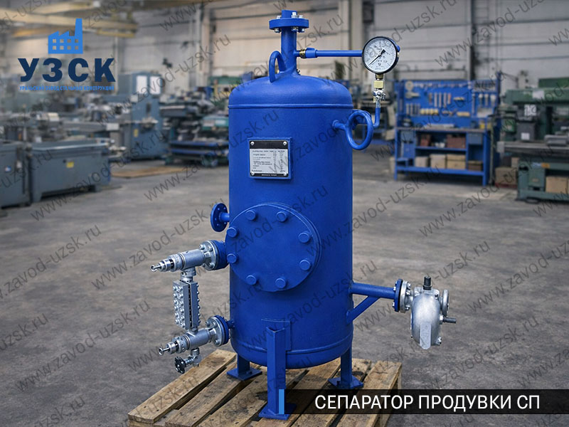 изображение Сепаратора непрерывной продувки СП в Долгопрудном